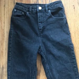 ASOS DISTRESSED HIGH WAISTED JEANS